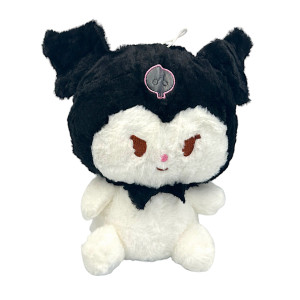 Λούτρινο Sanrio Kuromi Hello Kitty 20cm 1440-1360-4 Μαύρο