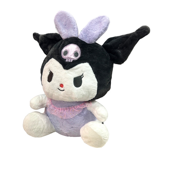 Λούτρινο Sanrio Kuromi Hello Kitty 50cm 1440-215-1 Μωβ