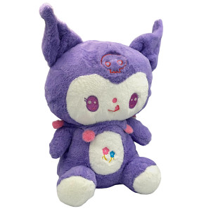 Λούτρινο Sanrio Kuromi Hello Kitty 50cm 1440-24103 Μωβ