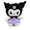 Λούτρινο Sanrio Kuromi Hello Kitty 50cm 1440-248-1 Μαύρο