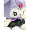 Λούτρινο Sanrio Kuromi Hello Kitty 50cm 1440-248-2 Μωβ