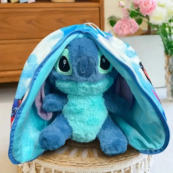 Λούτρινο Stitch 2 σε 1 Disney 25 εκ. 1440-PP5 Μπλε