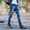 ΑΝΔΡΙΚΟ ΠΑΝΤΕΛΟΝΙ SKINNY JEANS ΦΘΟΡΑ MOHICANS 16-1551.ΜΠΛΕ