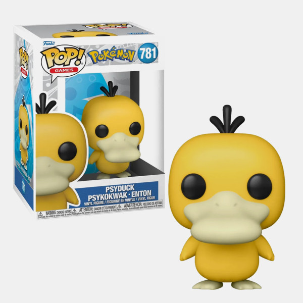 Funko Pop! Games: Pokemon - Psyduck 781 Κίτρινο