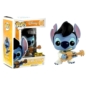 Funko Lilo & Stitch POP! Disney Elvis Stitch Exclusive Vinyl Figure #127 Μπλε