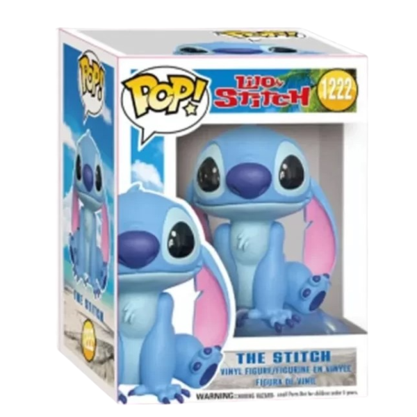 Funko Pop! Disney Lilo & Stitch The Stitch Exclusive Figure #1222 Μπλε