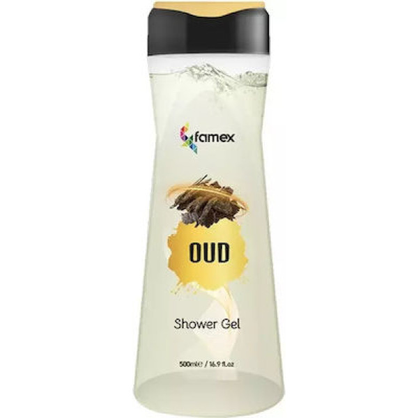 Famex Oud Αφρόλουτρο σε Gel Σανδαλόξυλο 500ml