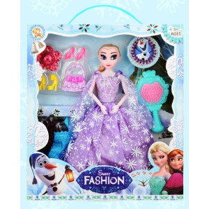 Κούκλα Frozen για 3+ Ετών Μωβ