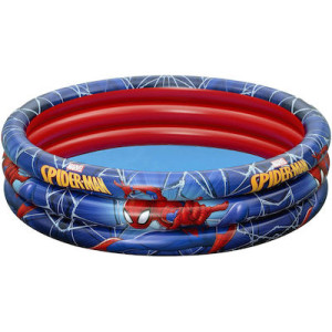 Bestway Spiderman 98018 Παιδική Πισίνα Φουσκωτή 122x122x30cm