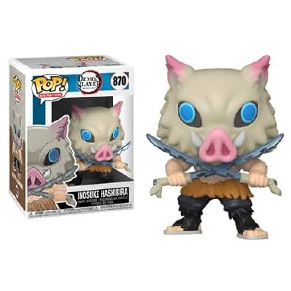 Funko Pop! demon slayer kimetsu no yaiba Ιnosuke Ηashibira velvet 870 exclusive Μπεζ