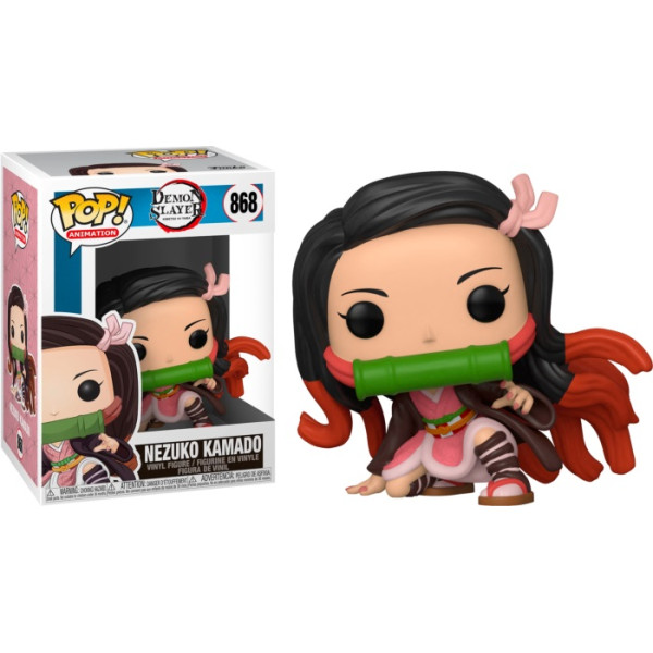 Funko Pop! Animation: Demon Slayer - Kimetsu no Yaiba Nezuko Kamado 868 Καφέ