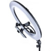 Ring Light 43cm 3200-5800K με Τρίποδο Δαπέδου και Βάση για Κινητό CXB-460 Μαύρο