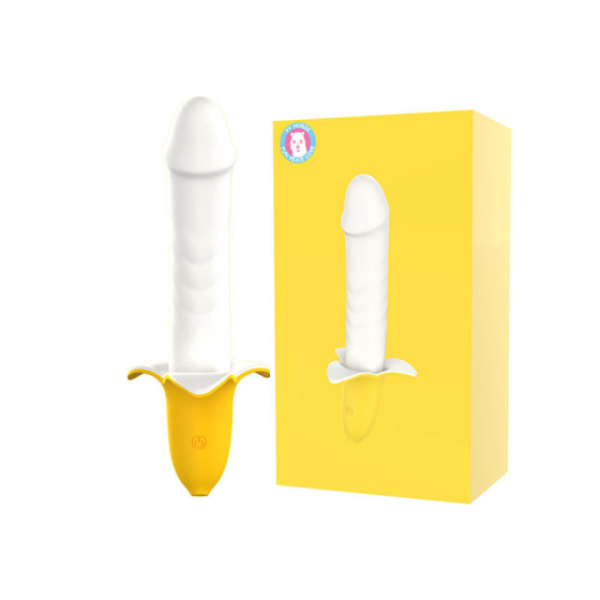 Vibrator banana waterproof DXJ289 Κίτρινη