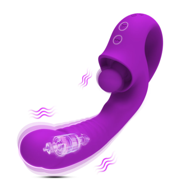 Pretty Love Snappy Rechargeable Silicone 19.5cm Μωβ