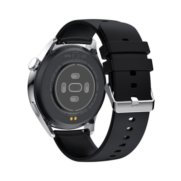 SMARTWATCH GT5 ΜΕ ΠΑΛΜΟΓΡΑΦΟ GT5.ΜΑΥΡΟ