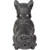 H-M10 Bulldog Head Rotatable Ηχείο Bluetooth 5W με Διάρκεια Μπαταρίας έως 6 ώρες 20cm Μαύρο