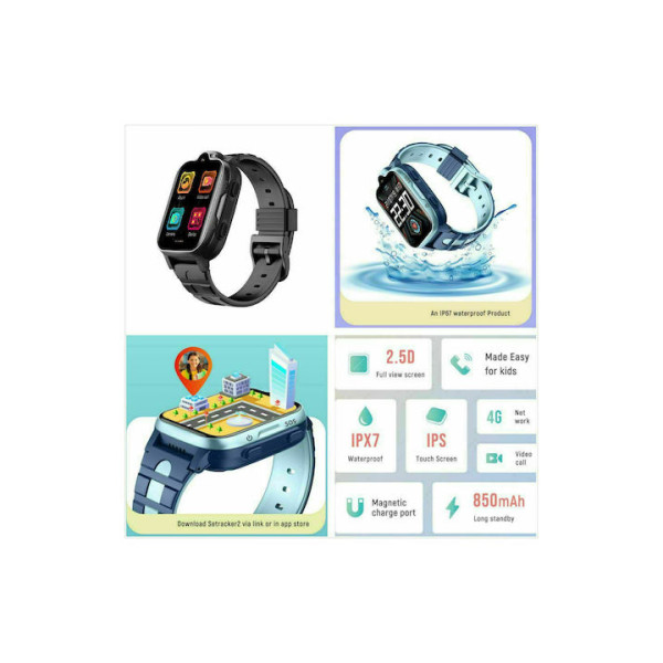 Έξυπνο ρολόι για παιδιά, Έξυπνο ρολόι Smart Baby Watch K15H Μαύρο