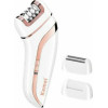 Kemei Σετ Αποτρίχωσης Epilator για Σώμα KM-1207 ΛΕΥΚΟ