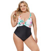 ΜΑΓΙΟ ΟΛΟΣΩΜΟ PLUS SIZE MOHICANS LS-2221 ΜΑΥΡΟ ΑΣΠΡΟ