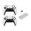 M15 Wireless 2.4G HDMI TV Game PS1 4K P5 Handle Home Gamepad Console Λευκό