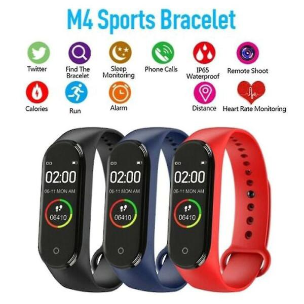 SMART BRACELET M4 BLUETOOTH M4.ΜΠΛΕ