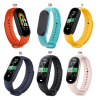 Smartwatch Βραχιόλι M8 Fitness Smart Band Ρολόγια Γυναικείο Ανδρικό Ρολόι Πιεσόμετρο Αθλητικό Μπλε