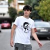 ΑΝΔΡΙΚΗ ΜΠΛΟΥΖΑ T-SHIRT ΛΑΙΜΟΣ ΣΤΑΜΠΑ MOHICANS MCNS06.ΛΕΥΚΟ