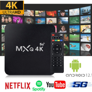 TV Box MX9 4K UHD με WiFi USB 2.0 8GB RAM και 128GB Αποθηκευτικό Χώρο με Λειτουργικό Android MX9 Μαύρο