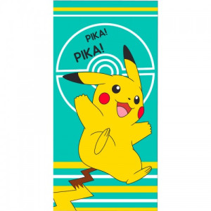 Pokemon Παιδική Πετσέτα Θαλάσσης Τιρκουάζ 140x70cm NW1163