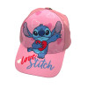 Disney Stitch Παιδικό Καπέλο Τζόκεϋ Για Κορίτσια NW1179 Ροζ