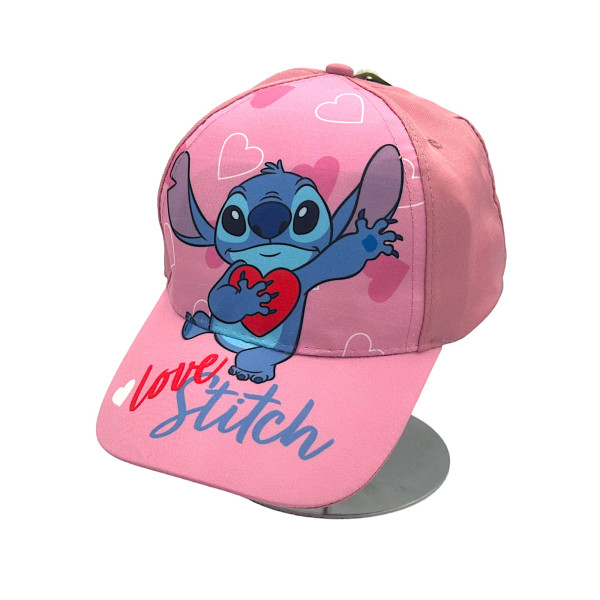 Disney Stitch Παιδικό Καπέλο Τζόκεϋ Για Κορίτσια NW1179 Ροζ