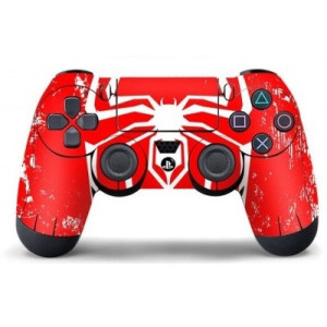 Ασύρματο Doubleshock Gamepad για Android / PC / PS3 / PS4 / iOS Spiderman Κόκκινο