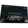AMO 9 Ultra Max smartwatch 2,2 ιντσών amoled Οθόνη Bluetooth με πορτοφόλι με στυλό και 3 λουράκια AMO-9ULMX