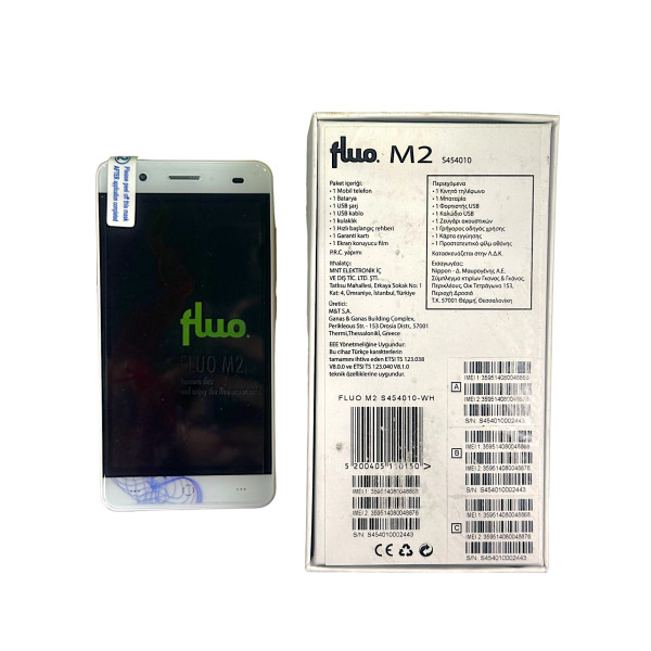 Fulo M2 Dual Sim 5" Smartphone (1GB/8GB) Λευκό