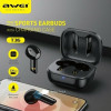 ΑΣΥΡΜΑΤΑ  ΑΚΟΥΣΤΙΚΑ BLUETOOTH ΜΕ ΚΟΥΤΙ ΦΟΡΤΙΣΗΣ AWEI TWS T36.ΜΑΥΡΟ