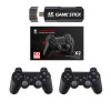 Retro Games Console, X2 Plus Game Stick Retro Console 2 ασύρματα χειριστήρια, 40000+ παιχνίδια, 64 GB X2 Μαύρο