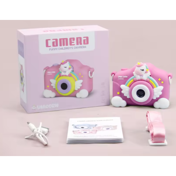 Κάμερα Unicorn 32G για κορίτσια  +3 ετών 1080P Unicorn XL830 Μωβ