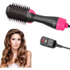 Hot Air Brush One Step Hair Dryer Ηλεκτρική Βούρτσα One Step με Αέρα για Μπούκλες 1200W YS-24 Μαύρο