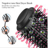 Hot Air Brush One Step Hair Dryer Ηλεκτρική Βούρτσα One Step με Αέρα για Μπούκλες 1200W YS-24 Μαύρο