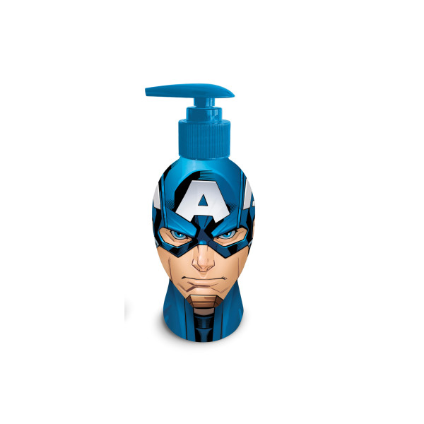 Avengers Captain America Αφρόλουτρο & Σαμπουάν 300ml Dispenser LN-2557