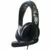 J08 On Ear Gaming Headset με σύνδεση 2x3.5mm / 3.5mm Μπλε