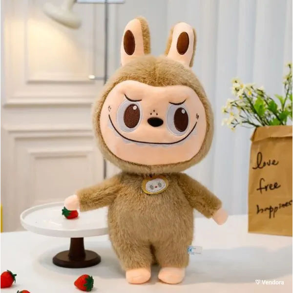 Λούτρινο Labubu 60cm 1440-299-3 Μπεζ