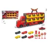 Νταλίκα Μεταφοράς Αυτοκινήτων Cars McQueen 2 σε 1 με Πίστα Εκτόξευσης & Αυτοκινητάκια 3+ 580139