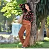 ΦΟΥΤΕΡ ΠΑΝΤΕΛΟΝΑ  OVERSIZE MOHICANS 3741.ΚΑΦΕ