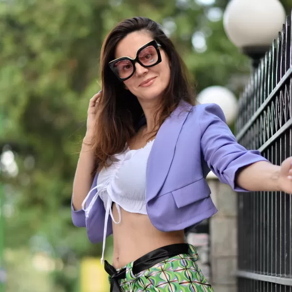 ΓΥΝΑΙΚΕΙΟ ΣΑΚΑΚΙ ΚΟΝΤΟ BLAZER MOHICANS 991823.ΜΩΒ