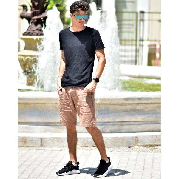 ΜΠΛΟΥΖΑ T-SHIRT ΜΟΝΟΧΡΩΜΗ MOHICANS DS231-1802 ΜΑΥΡΟ