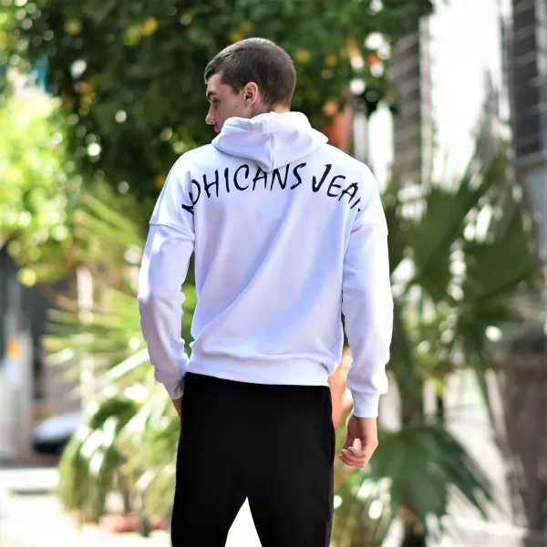 ΑΝΔΡΙΚΟ ΦΟΥΤΕΡ ΚΟΥΚΟΥΛΑ MOHICANS JEANS MCANSJEANS.ΛΕΥΚΟ