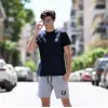 ΑΝΔΡΙΚΗ ΜΠΛΟΥΖΑ T-SHIRT ΛΑΙΜΟΣ ΛΟΓΟΤΥΠΟ MOHICANS MCNS07.ΜΠΛΕ