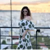 ΓΥΝΑΙΚΕΙΟ ΦΟΡΕΜΑ ΜΑΚΡΥ ΕΞΩ ΩΜΟ BOHO MOHICANS T2201.ΛΕΥΚΟ