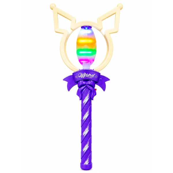 Μαγικό Ραβδί KPOP Demon Hunters Rumi Μωβ 42cm με Φως και Ήχο 51538-2